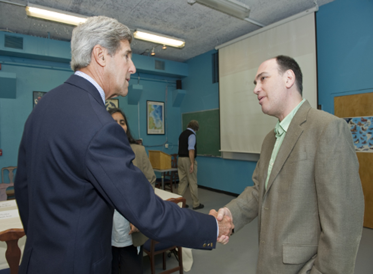 Sen. Kerry and Prof. Makris images